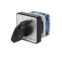 Переключатель полюсов реверс. однофазный (1-2) 16А