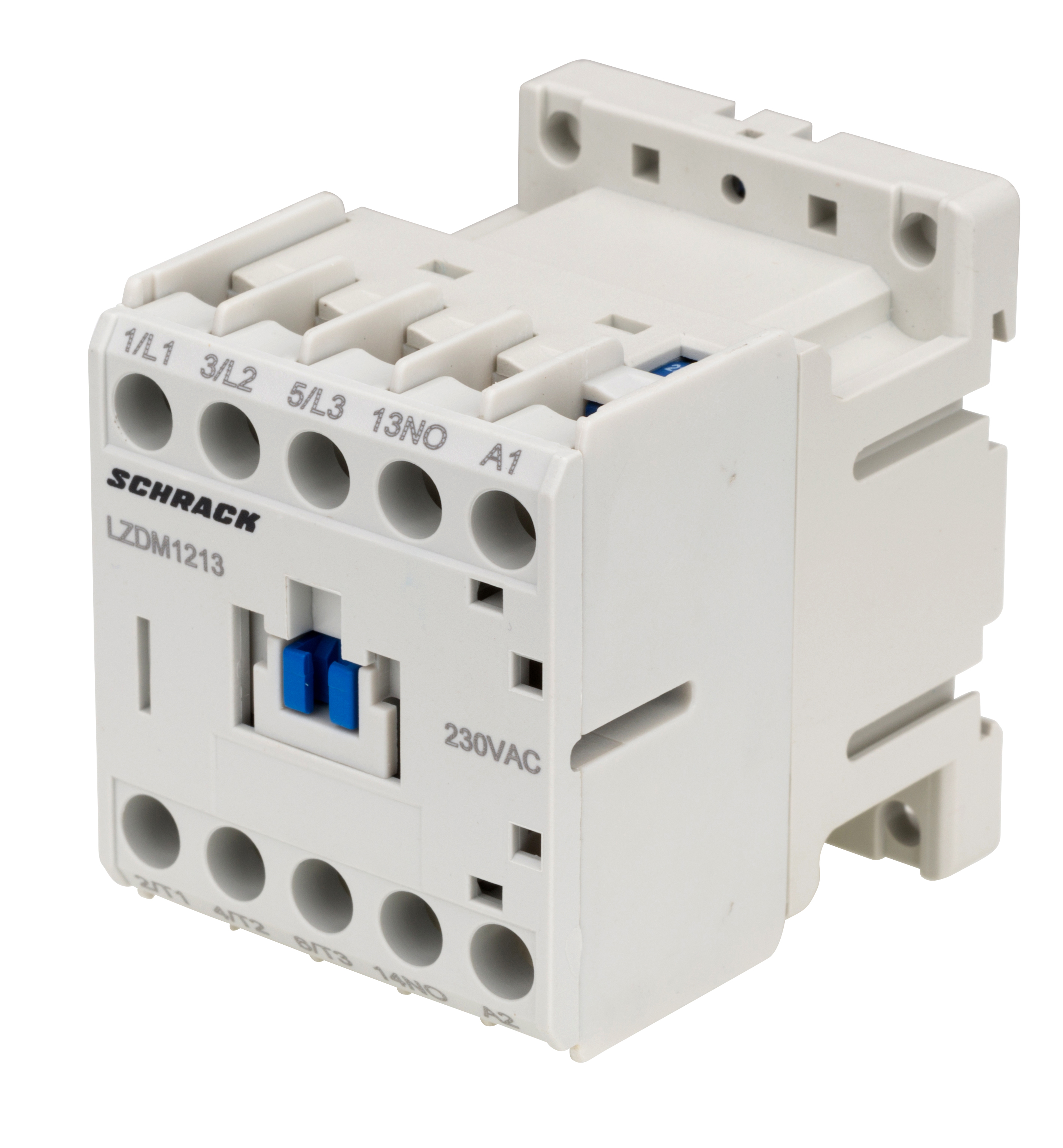 LZD M Контактор CUBICO Mini 012А/5,5кВт АС3 380В, 230В AC 1НО контакт