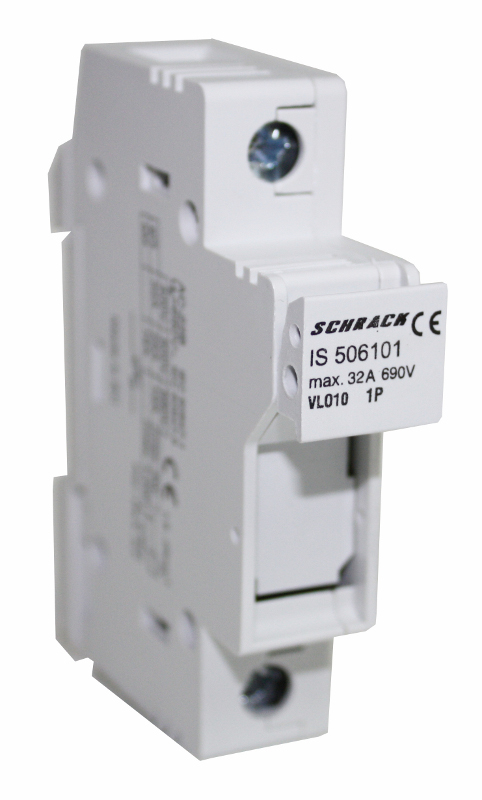 Разъеденитель нагрузки для цилиндрической плавкой вставки 10x38, 1p 32А