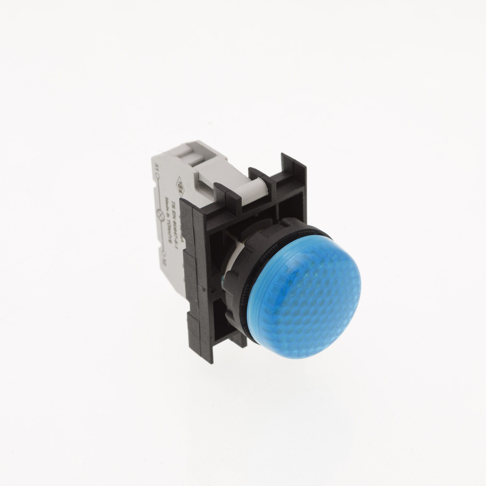 B-X-LED230-B-IP50 Сигнальная арматура синяя пластиковая LED 100-230V AC