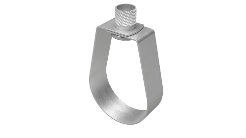 Хомут для спринклерных систем с гайкой М8 для труб d 1/2"