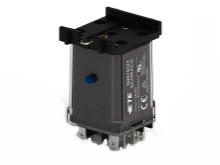 RM8 силовое реле 2ПК контакта, 25A, 24VDC, с защелкой на DIN-рейку