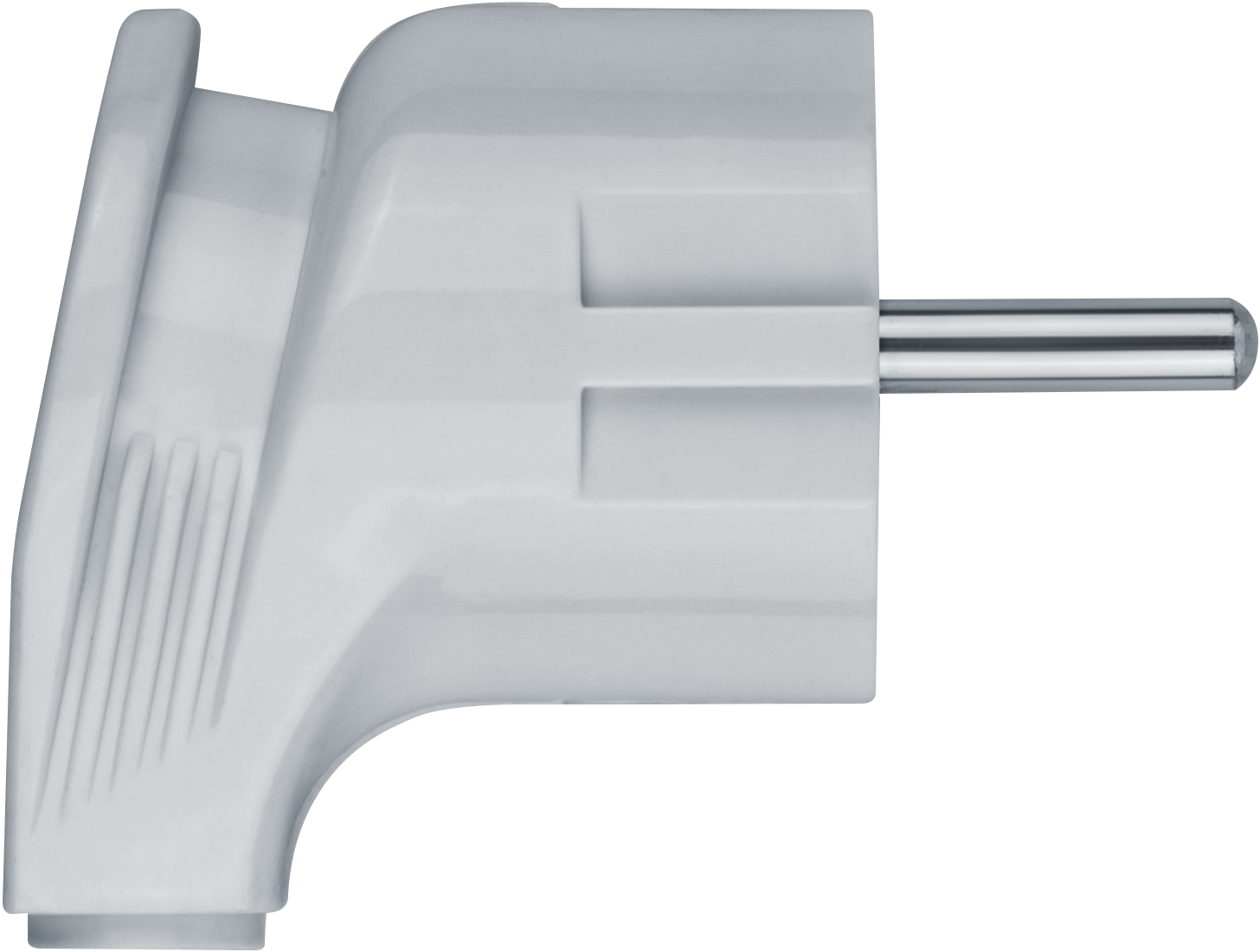 Вилка штепсел. угловая с/з белая NCA-PL04-16A-E-WH 61 362 Navigator,РФ