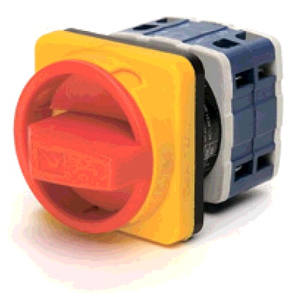 Переключатель двухпозиционный аварийный PSA-AK (0-1), 90° трехфазный  80А [нов.арт.PSE080AK341]