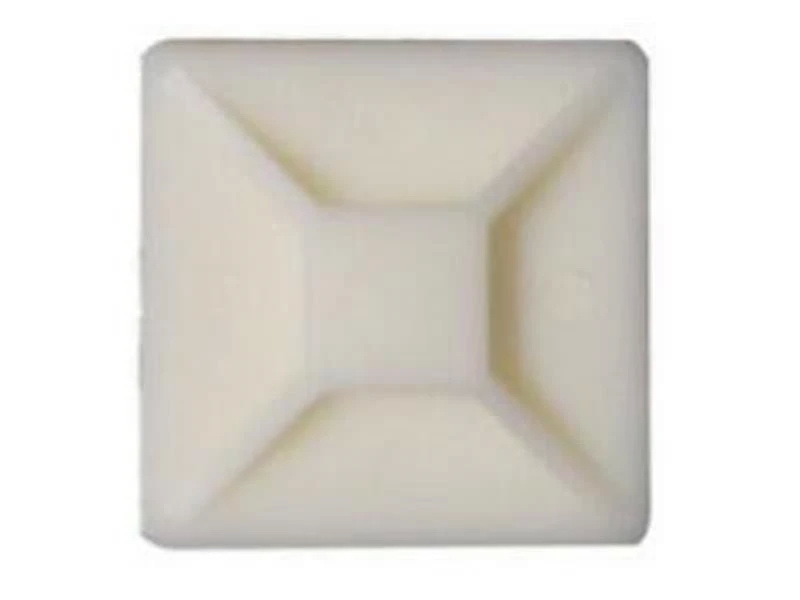 Площадка самоклеющая 25х25 под хомуты (100шт) (HLT)                                                 