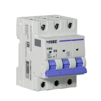 FMB-B 6kA 3P 16 х-ка B Автоматический выключатель