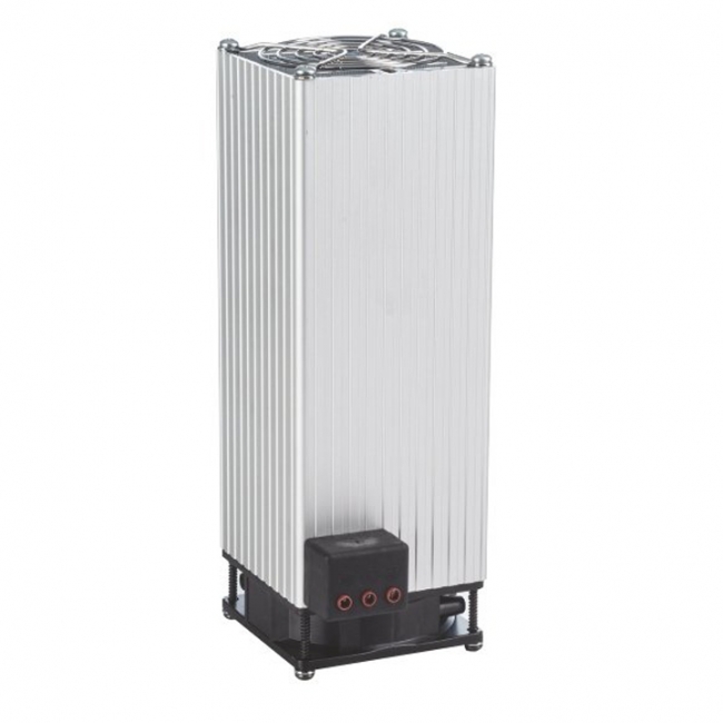 Нагреватель с вентилятором 100Вт/4A/16м3/ч, 230VAC, N-L-E клемма, PTC резистор (Plastim)                                                              