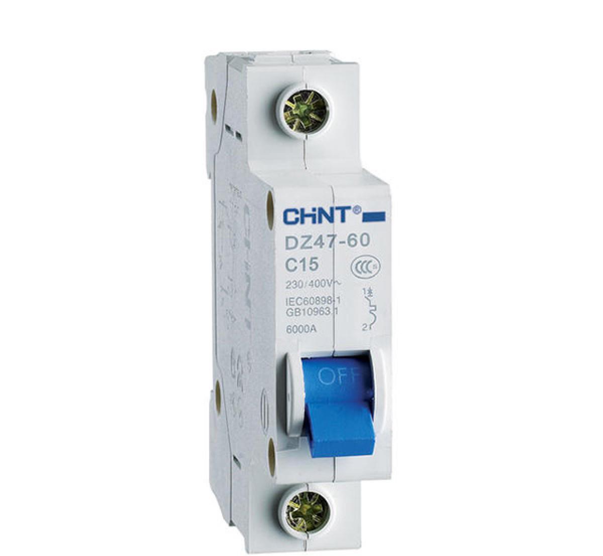 DZ47-60D 1P 16A 4.5kA х-ка D Автоматический выключатель (CHINT)