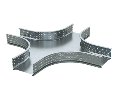 Х-ответвитель листовой 100х700, цинк-лам