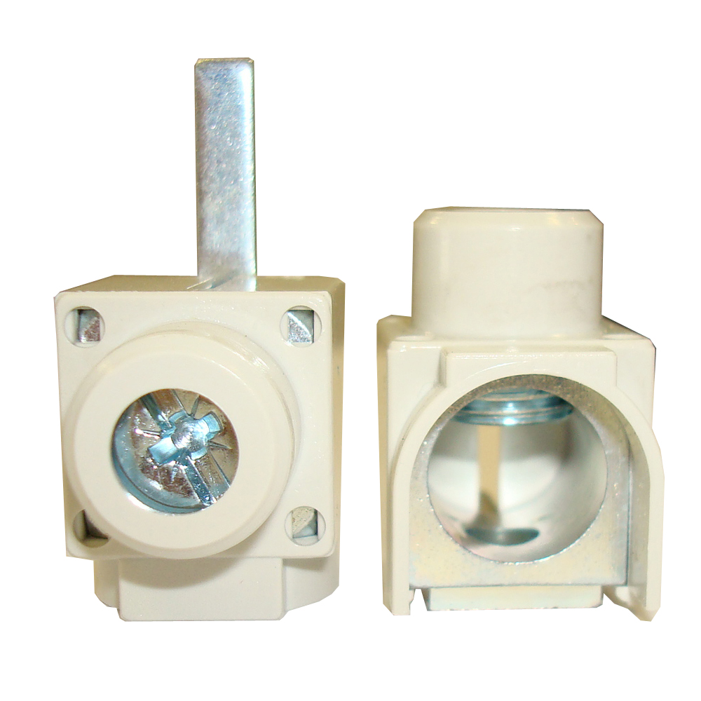 Зажим штырьковый, подключ. прямо, для провода сечением 6-50мм, короткий