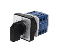 Переключатель 16A, 3 фазы, 60 °, 3 положения (1-0-2), 48*48, PSA016MS334S