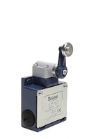 L53-K1-3-MEM121-IP65 Концевой выключатель мгновенного действия (1НО+1НЗ) двунаправленный с металлической консолью и металлический роликом