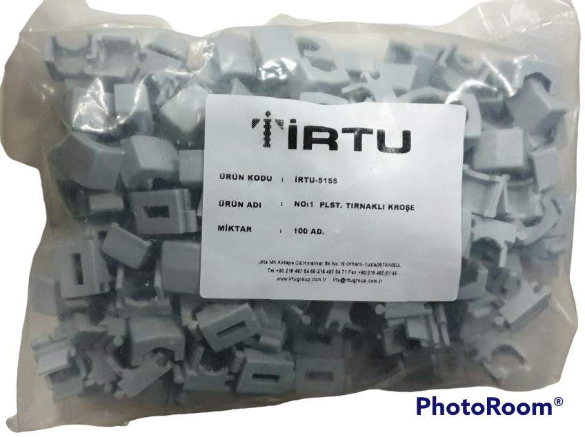 NR.1 Держатели раздвижные с зубчиками, серый (2 x 1,5 мм2 / 2 x 2,5 мм2 / 2 x 4 мм2 / 2 x 6 мм2 /3 x