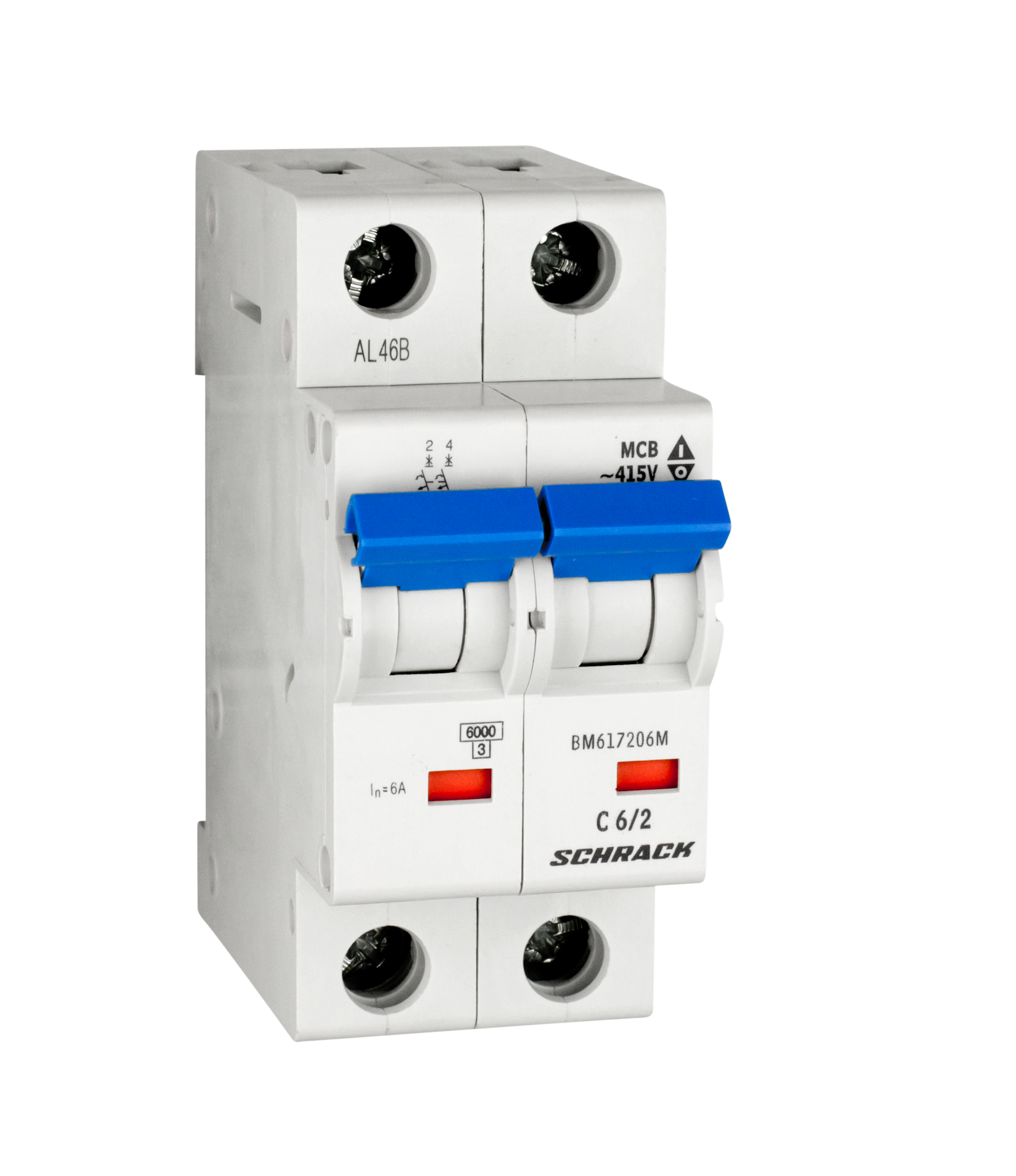 BM  6кА 2p C 06A Автоматический выключатель