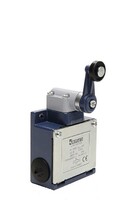 L53-K1-3-MEP121-IP65 Концевой выключатель мгновенного действия (1НО+1НЗ) двунаправленный с металлической консолью и резиновым роликом