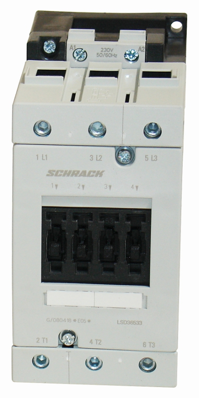 LSD03 Контактор 065А/30кВт,230В АС3,50/60Гц без блок контактов, размер 3