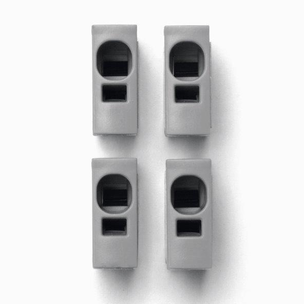 Контактный блок серый 50A для системы подключения 4/10гнезд, s