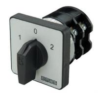 PS040KD234 Переключатель полюсов реверс. двухфазный (1-0-2) 40А