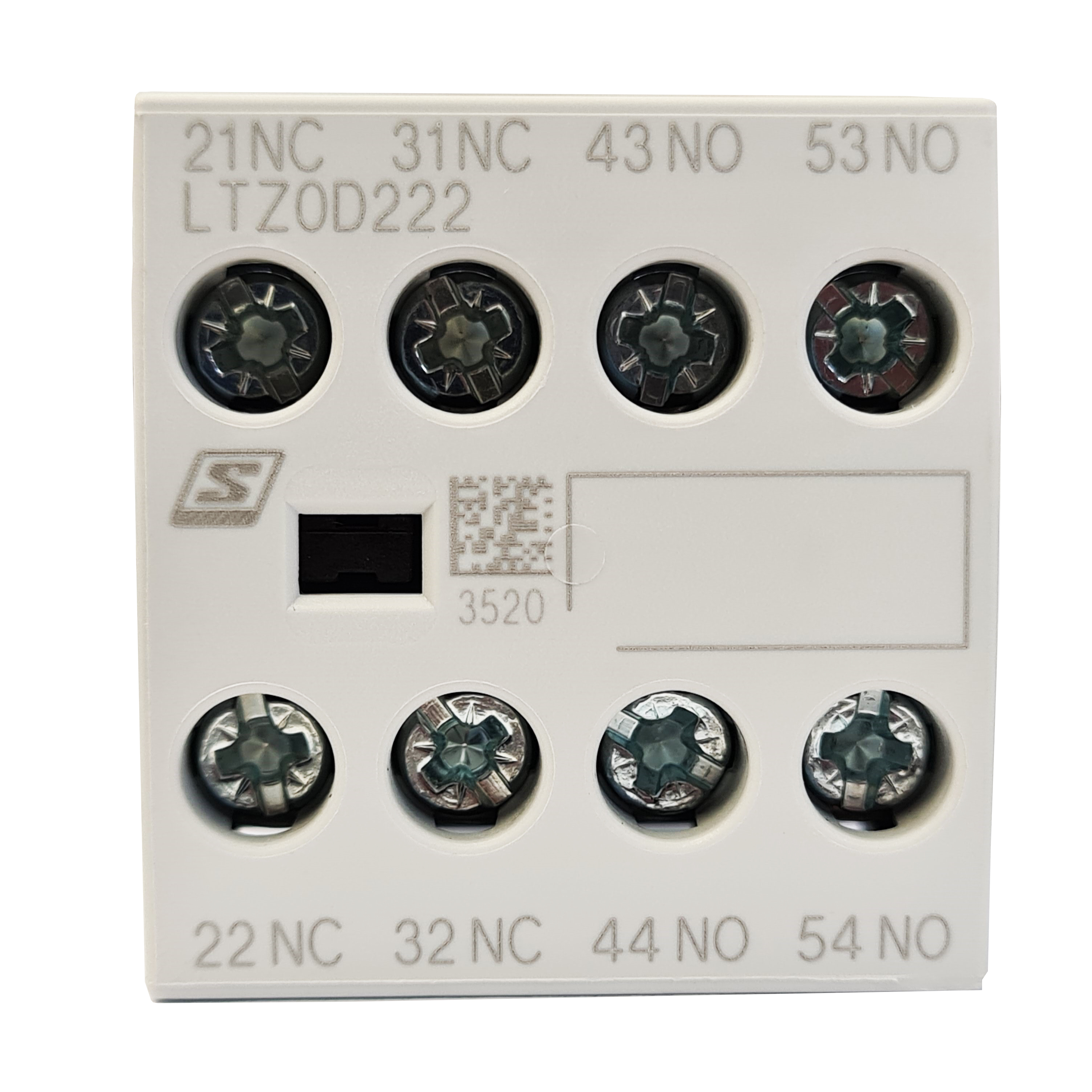 Блок-контакт для LT0/1 вспомогательный 2но+2нз фронтальный монтаж