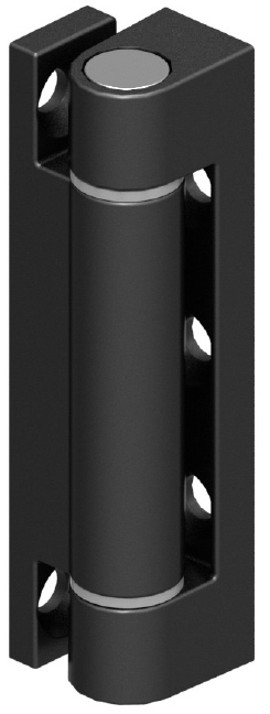 Петля 285 боковая наружная, металл/черное напыление