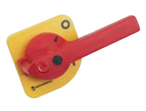 ML13/14 Рукоятка на дверь красно/желтая для ML 315-630А