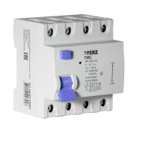 FMC-3P+N 63A 30mA 6kA тип A, 4M УЗО
