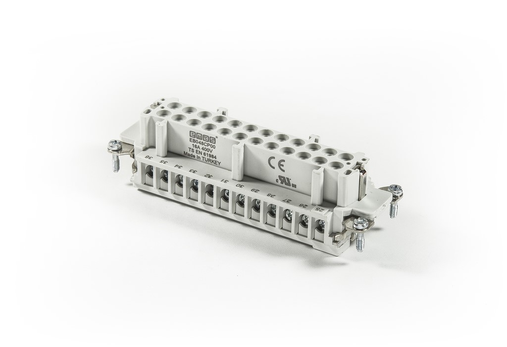 EB- 48-CP-00 Гнездо 48 выводов 16А для разъемов EBM (мама)