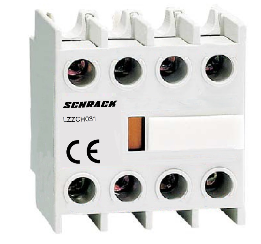 Блок вспомогательных контактов для CUBICО Classic и High, фронтальный монтаж, 3НО+1НЗ