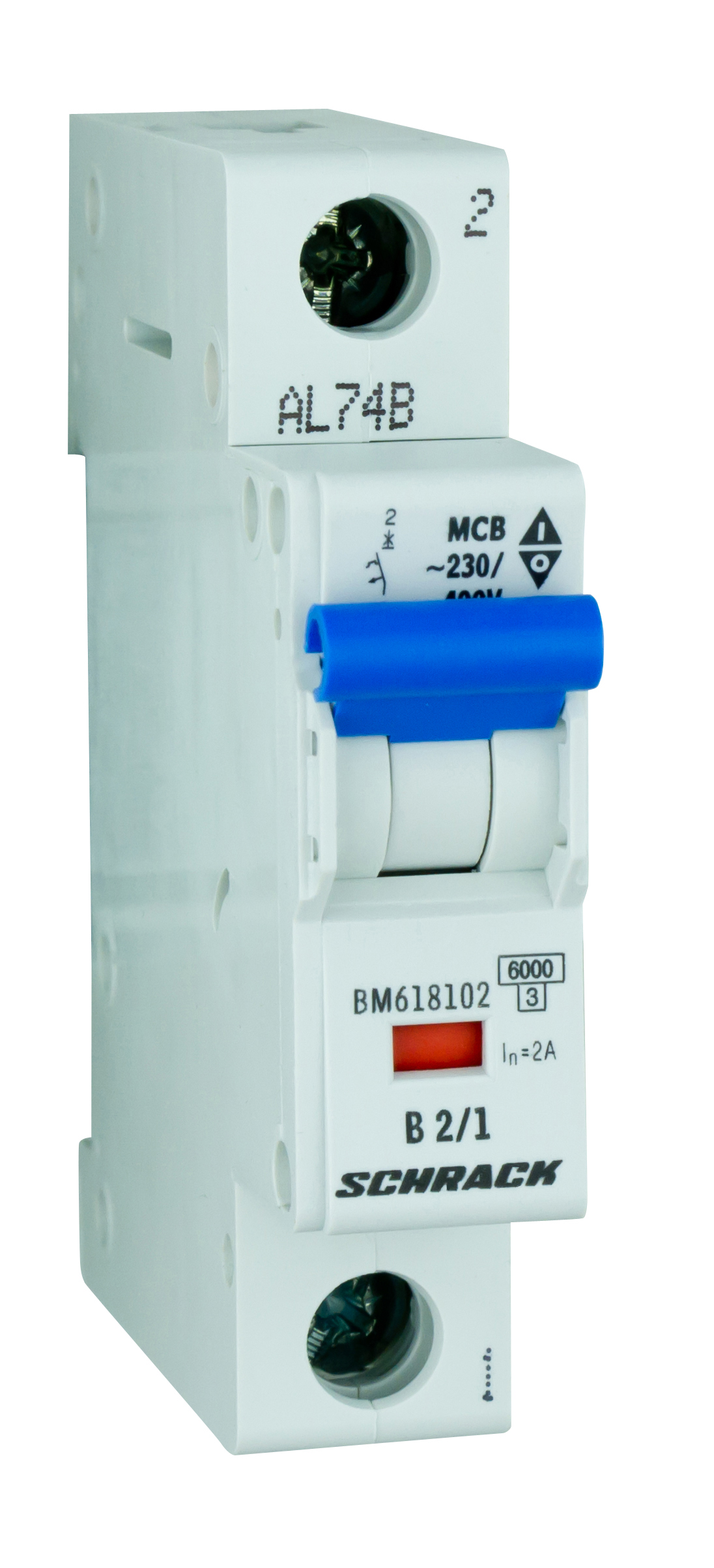 BM  6кА 1p B 02A Автоматический выключатель