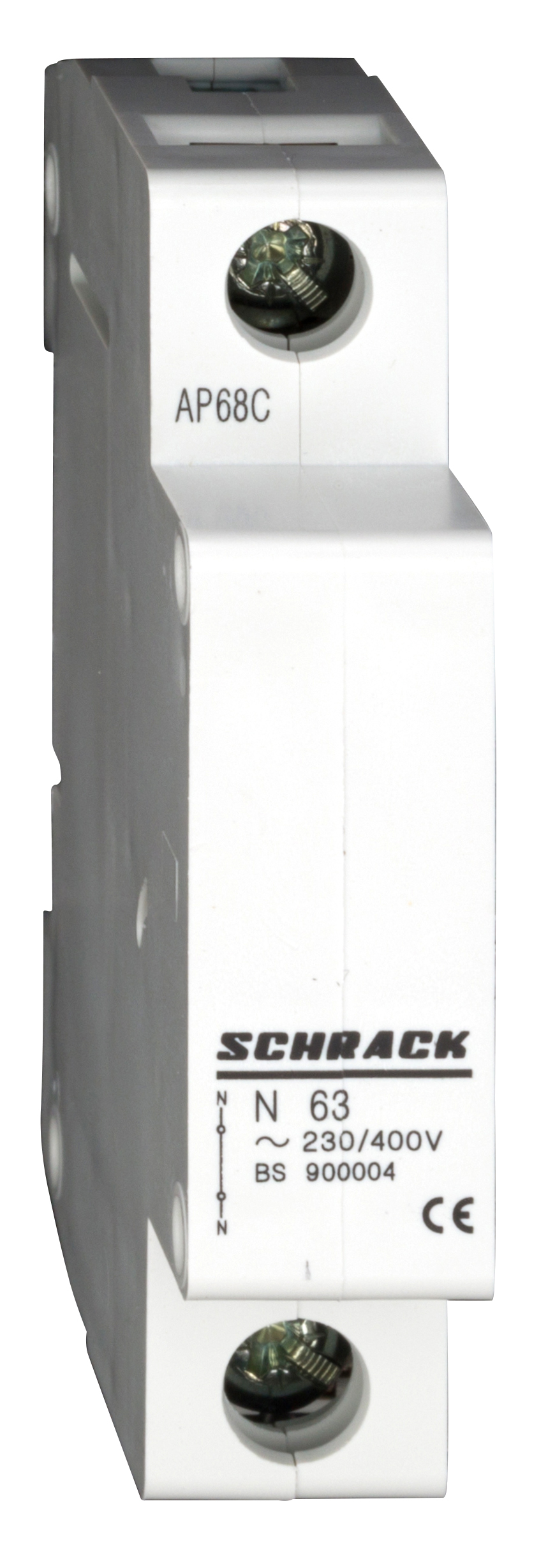 Соединитель нейтрали 63А, 1 модуль