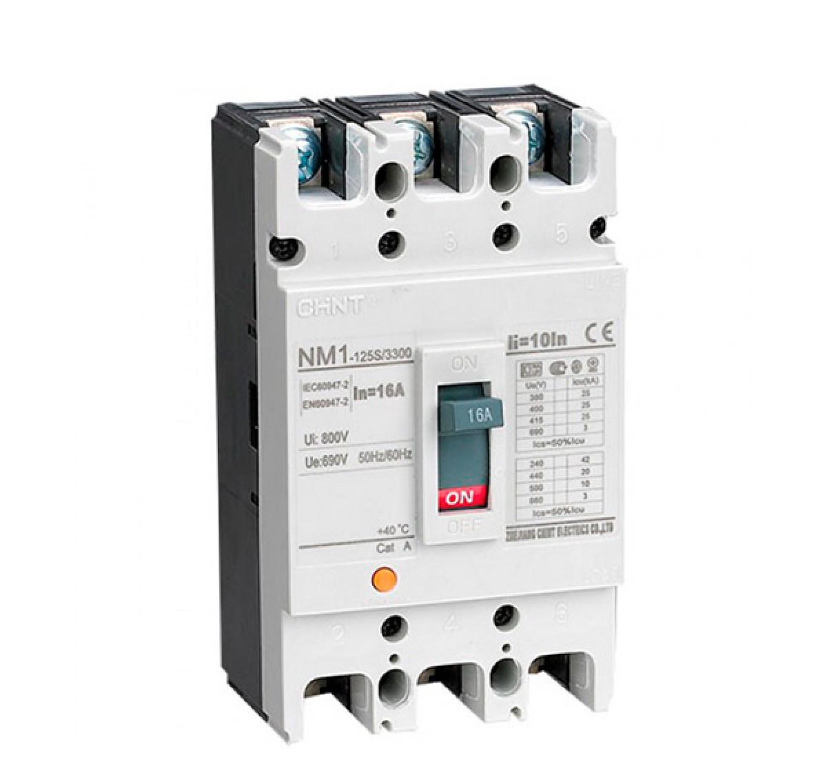 Авт. выкл. NM1-125S/3P 025А 25кА