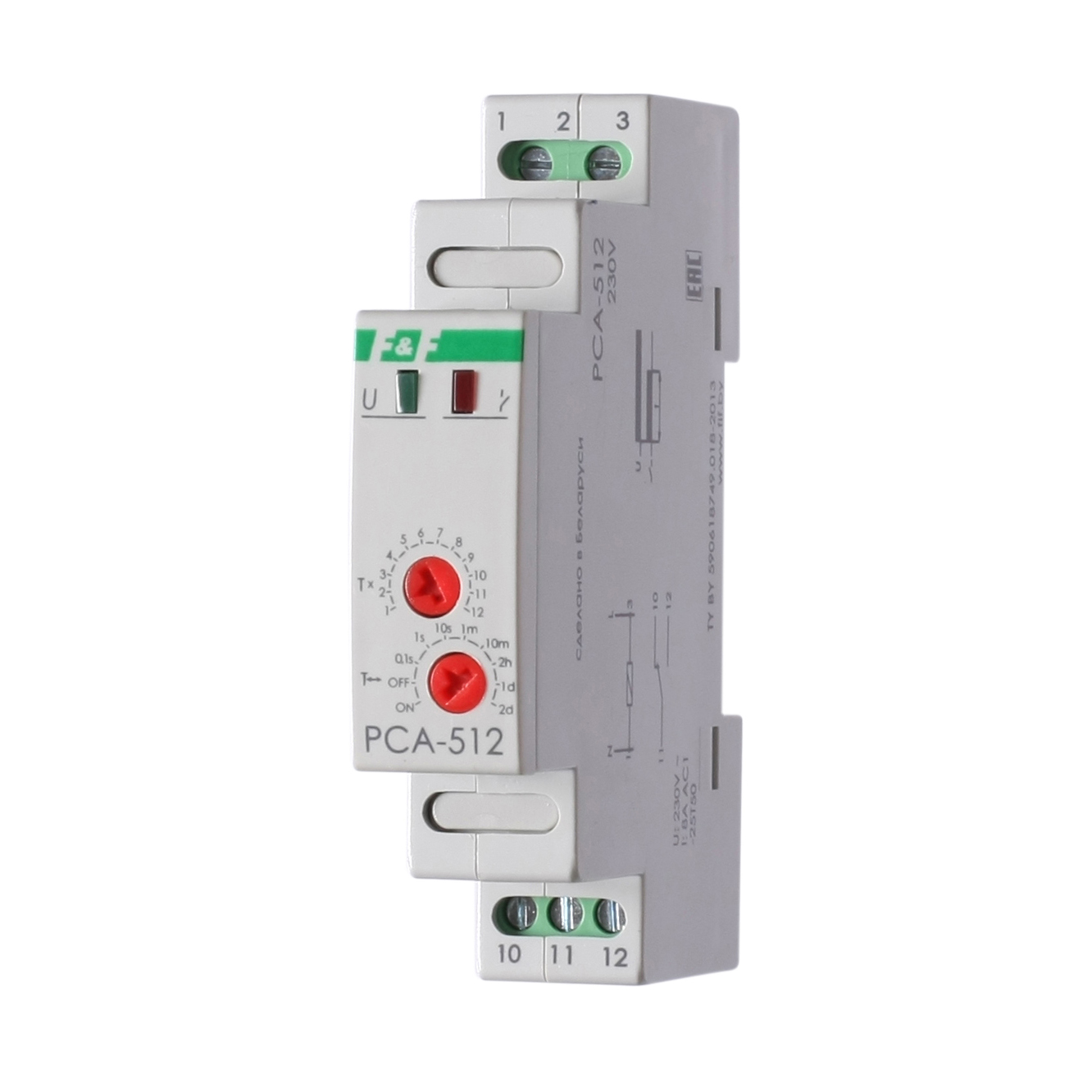 Реле времени программируемое PCA-512