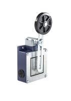 L54-K1-6-MEL123-IP65 Концевой выключатель мгновенного действия (2НО+2НЗ) двунаправленный с металлической консолью и резиновым роликом