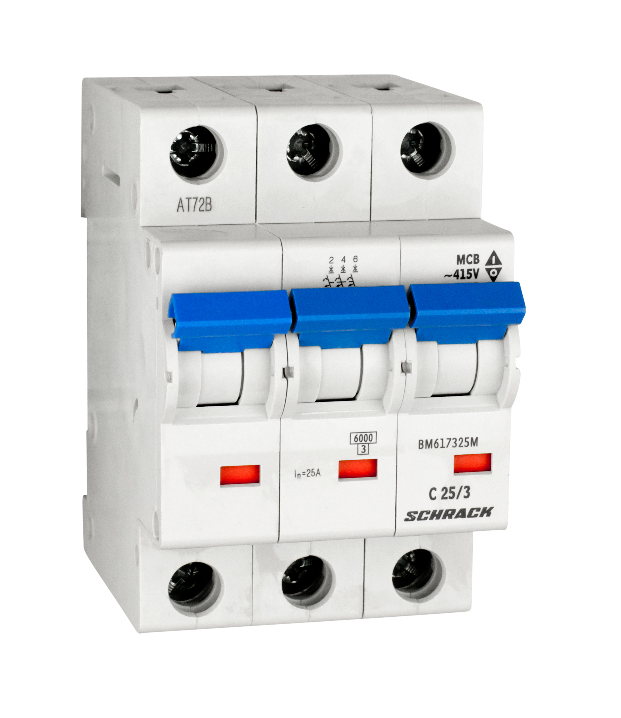 BM  6кА 3p C 25A Автоматический выключатель