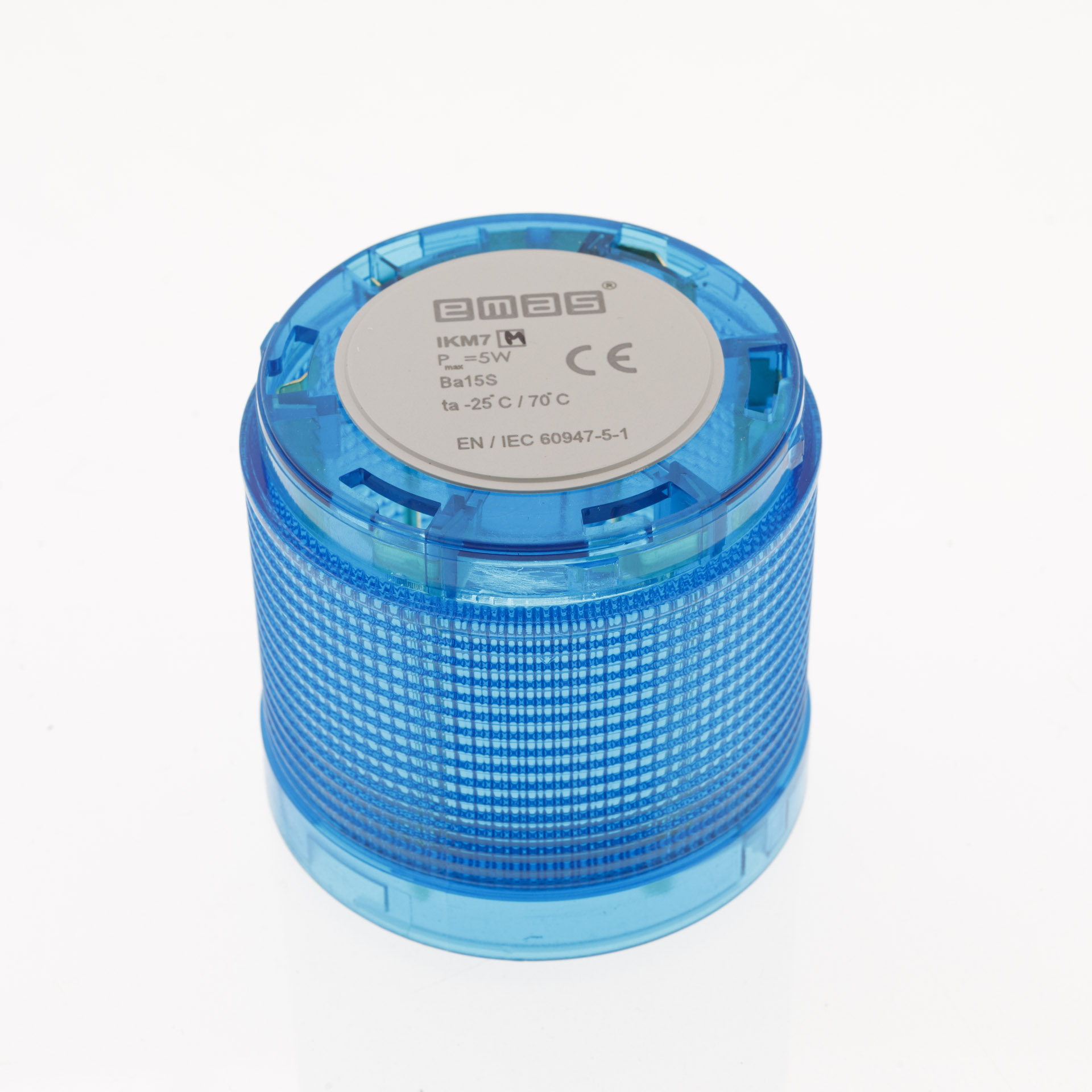 IKM-7-B Корпус сигнальный синий для сигнальной колонны IK7 (70мм)