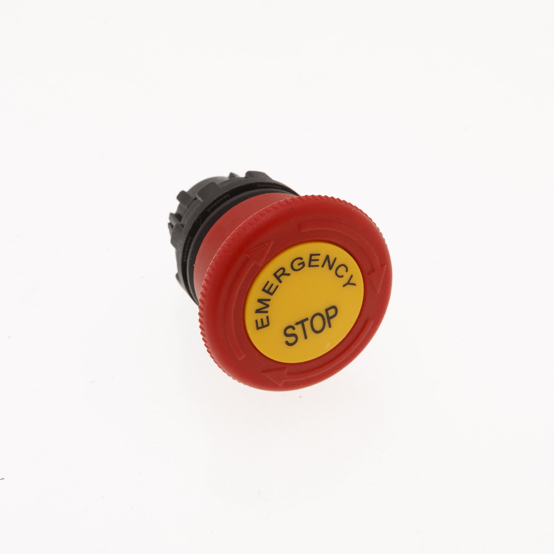 B-E40R-R-IP50 Головка аварийной кнопки красная пластиковая "Грибок" д40 включение вращением с маркировкой