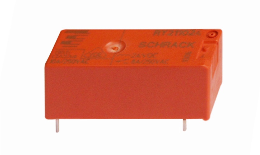 RY реле для печатных плат 1ПК контакт, 8A,  24VDC, разводка выводов 3,2mm