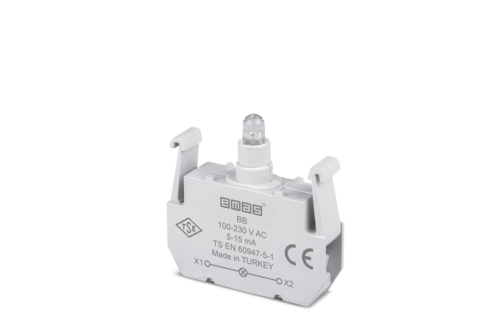 LED-B230-W Светодиод белый 100-230В AC к серии B