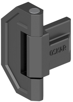 Петля 310 боковая наружная, металл/черное напыление