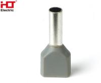 Наконечник штыревой втулочный изолированный (двойной) Ншви(2) 4012 серый (уп./100 шт)