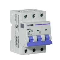FMB-B 6kA 3P 02 х-ка B Автоматический выключатель