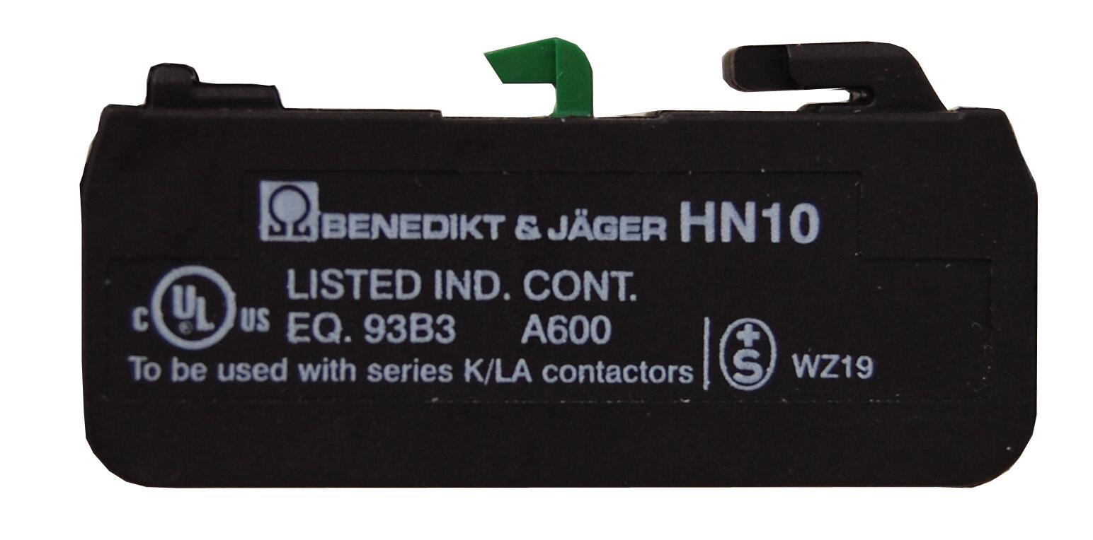 LA- Блок-контакт вспомогательный для LA 1но фронтальный монтаж