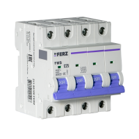 FMB-C 6kA 4P 25 х-ка C Автоматический выключатель