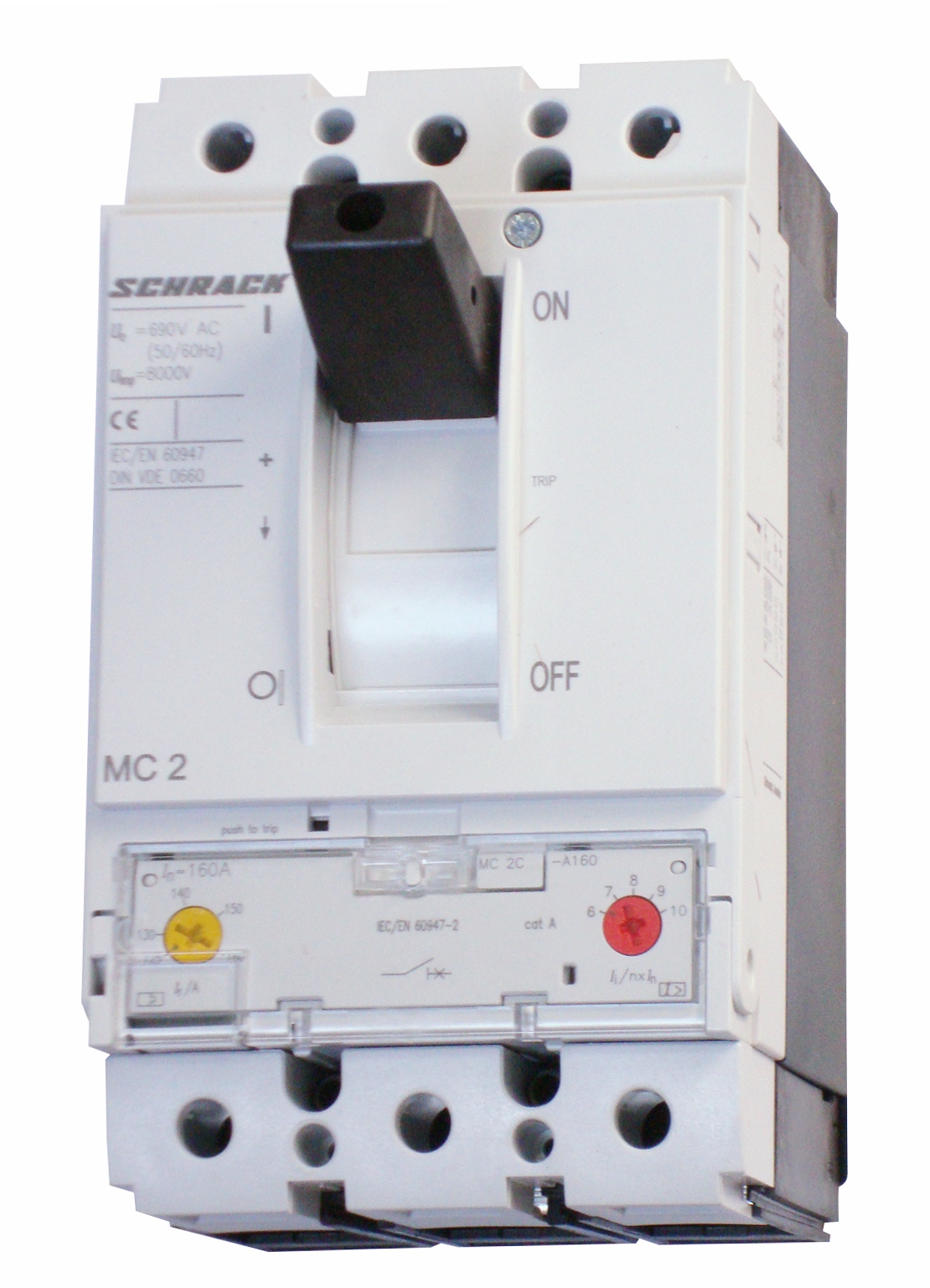 MC2-3- 36C-A200 In=200A, Iтр=0,8-1In, Iэр=6-10In, 3P 36кА Авт. выкл., ТМ расцепитель