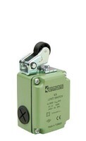L1-K2-3-MIP111-IP65 Концевой выключатель медленного действия (1НЗ+1НО) однонаправленный с металлической консолью и пластиковым роликом
