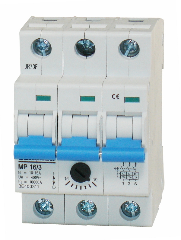 MP 3p 16,00/3 (10,00-16,00)А, Автомат защиты электродвигателя