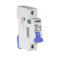FMB-C 10kA 1P 25 х-ка C Автоматический выключатель