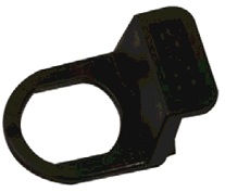 Ручка пластиковая черная под почтовый замок М-20