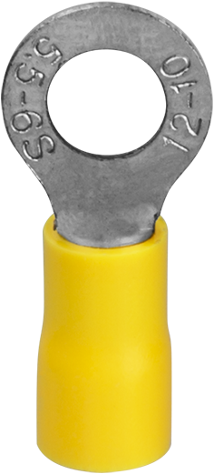 Наконечник НКИ 6-6 кольцо 4-6мм2 желтый, Navigator 61054 (50шт)