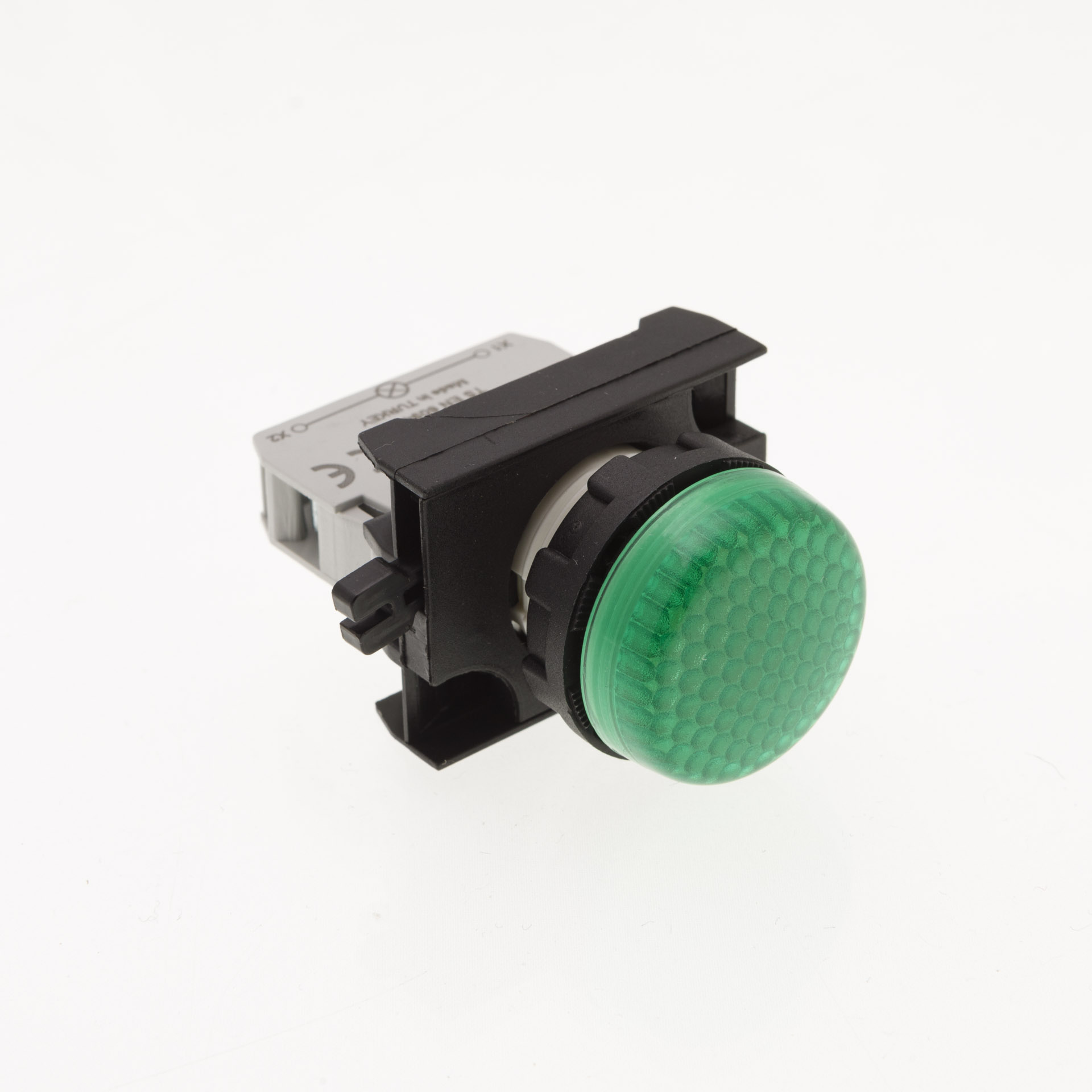 CP-X-LED110G-IP65 Сигнальная арматура зеленая пластиковая 110В AC/DC